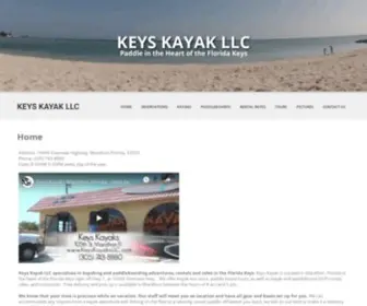 Keyskayakllc.com(Keys Kayak LLC) Screenshot