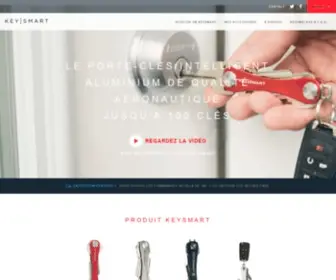 Keysmart.fr(Create an Ecommerce Website and Sell Online) Screenshot