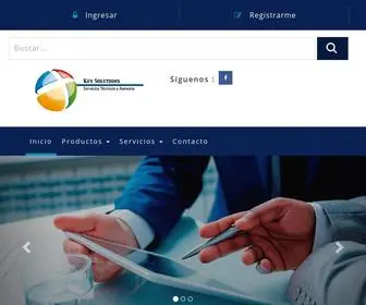 Keysolutionscr.com(Key Solutions) Screenshot