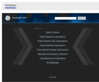 Keyspell.com(Premium domain) Screenshot