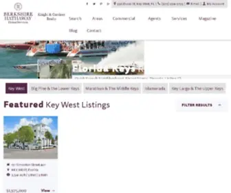 Keysrealestate.com(Key West Real Estate) Screenshot