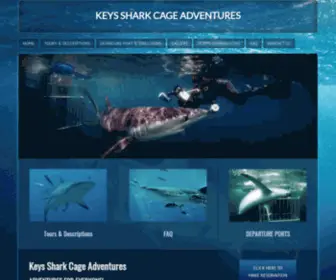 Keyssharkcageadventures.com(Keys Shark Cage Adventures) Screenshot