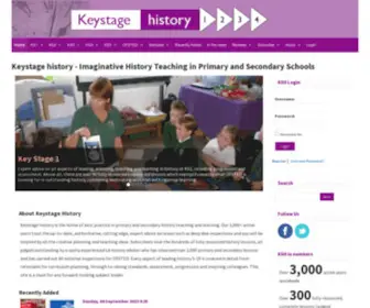 Keystagehistory.co.uk(Keystage history) Screenshot