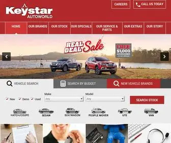 Keystar.com.au(New & Used Subaru) Screenshot