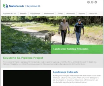 Keystone-XL.com(Keystone XL) Screenshot
