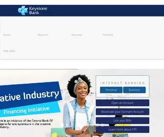 Keystonebankng.com(Keystone Bank Nigeria) Screenshot