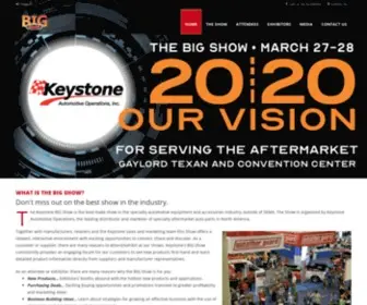 Keystonebigshow.com(Keystone BIG Show) Screenshot