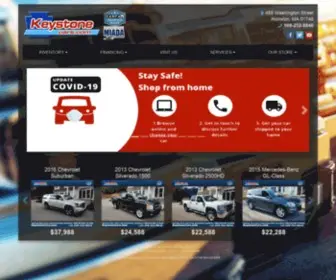 Keystonecars.com(Used Cars Holliston MA Used Pickup Trucks Holliston) Screenshot