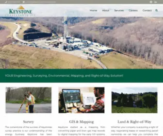 Keystoneconsultants.net(YOUR Surveying) Screenshot