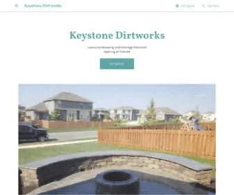 Keystonedirtworks.org(Keystone Dirtworks) Screenshot