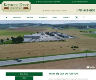 Keystonefencesupplies.com(Keystone Fence Supply Company) Screenshot