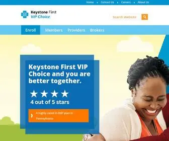 Keystonefirstvipchoice.com(Keystone VIP Choice) Screenshot