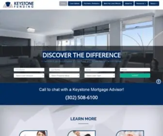 Keystonefunding.com(Keystone Funding) Screenshot
