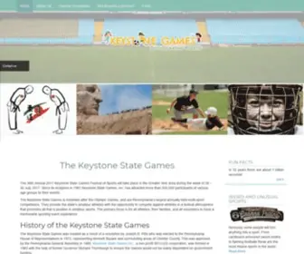 Keystonegames.com(Everything about our favourite Festival of Sports) Screenshot