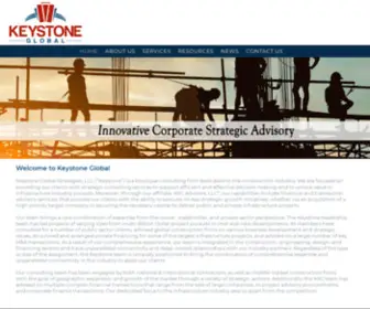 KeystoneGlobalholdings.com(Keystone Global is a minority and women owned consulting and advisory) Screenshot