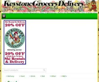 Keystonegrocerydelivery.com(Groceries) Screenshot