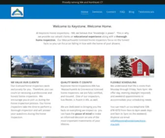 Keystonehomeinspections-MA.com(Keystone Home Inspections) Screenshot