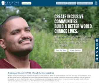 Keystonehumanservices.org(Keystone Human Services (KHS)) Screenshot