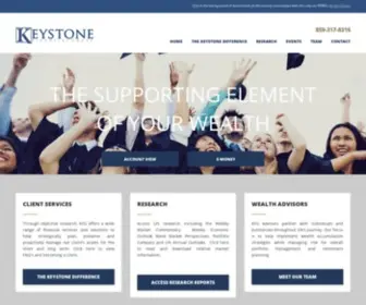 Keystoneky.com(Keystone Financial Group) Screenshot