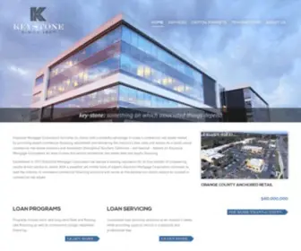 Keystonemortgagecorp.com(Commercial Financing Solutions) Screenshot