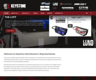 Keystonemr.com(Keystone Manufacturer's Representatives) Screenshot