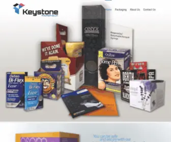 Keystonepaperbox.com(Keystone Paper & Box Company) Screenshot