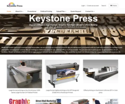 Keystonepress.com(Keystone Press) Screenshot