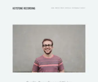 Keystonerecording.com(KEYSTONE RECORDING) Screenshot