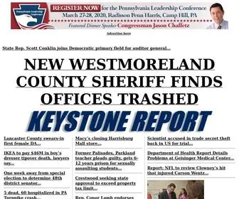 Keystonereport.com(KEYSTONE REPORT) Screenshot