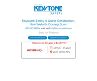 Keystonesafety.com(Keystone Safety) Screenshot