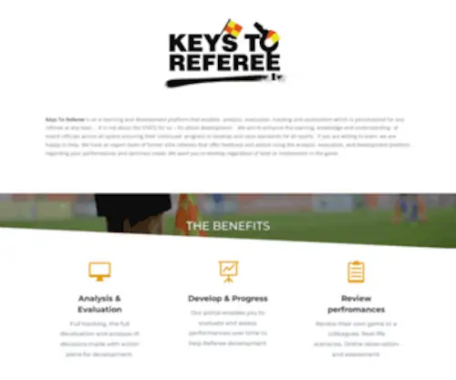 KeyStoreferee.com(Keys To Referee) Screenshot