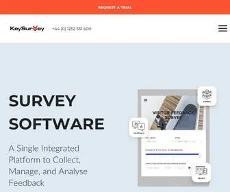 Keysurvey.co.uk(WorldAPP's Key Survey) Screenshot