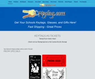 Keytag.com(Your place for graduation & homecoming gifts) Screenshot