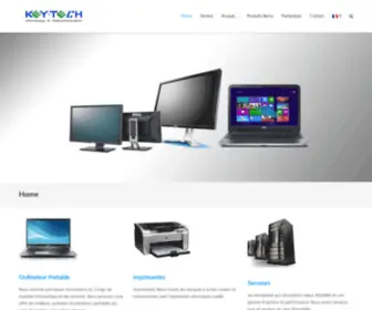 Keytech-Congo.com(Key Tech) Screenshot
