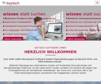 Keytech.de( Home) Screenshot