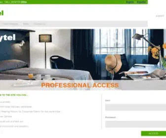 Keytel.com(The Hotel Acceleration Company) Screenshot