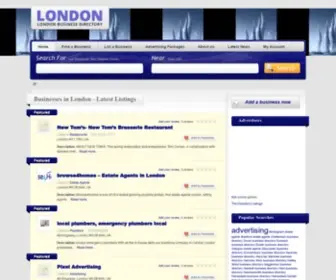 Keytolondon.co.uk(Osclass) Screenshot