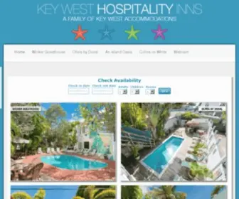 Keywesthospitalityinns.com(Key West Hospitality Inns) Screenshot