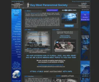 Keywestparanormalsociety.com(Key West Paranormal Society) Screenshot