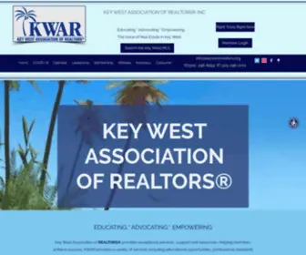 Keywestrealtors.org(Key West Association of REALTORS® Inc) Screenshot