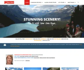 Keywesttravelandtours.com(Rocky Mountain Tours) Screenshot