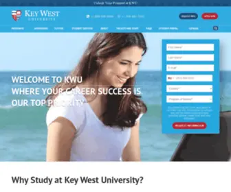 Keywestuni.org(Key West University) Screenshot