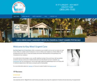 Keywesturgentcare.com(Urgent Care) Screenshot