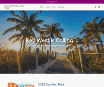 Keywestvacationpass.com(Key West Vacation Pass) Screenshot