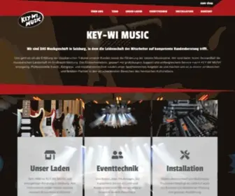 Keywi.com(Verkauf Eventtechnik Installation KEY) Screenshot