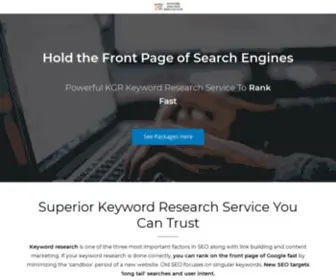 Keywordanalysisservice.com(Keyword Analysis Service) Screenshot