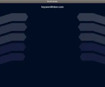 Keywordlinker.com(Internet directory based on searchengine keywords) Screenshot