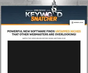 Keywordsnatcher.com(Keyword Snatcher) Screenshot