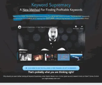 Keywordsupremacy.com(Keyword Supremacy) Screenshot