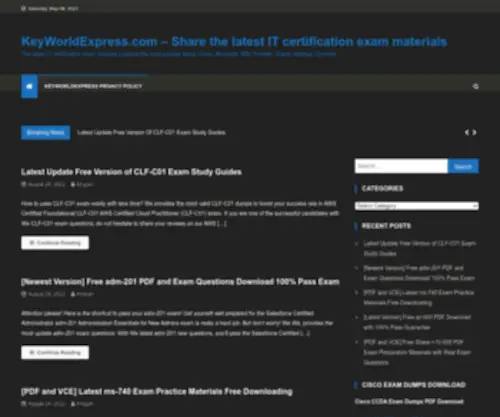 Keyworldexpress.com(KeyWorldExpress) Screenshot